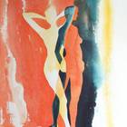 Wer 2, Aquarell, 36 x 48 cm