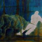 Les Toros 5, Öl auf Leinwand, 60 x 50 cm, 2013.JPG