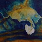 Les Toros 6, ÖL auf Leinwand, 60 x 50 cm, 2013.JPG